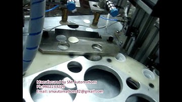 Automatic Cap Liner Machine By SM Automations