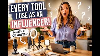 Every Tool I Use as an Amazon Influencer (Free + Paid)