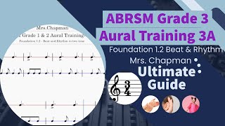 ABRSM Grade 3 Aural Training 3A 1.2 Beat & Rhythm in three time (3/4 time)