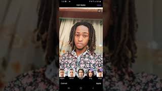 How to do the popular tiktok dread lock hair transition #capcut screenshot 2