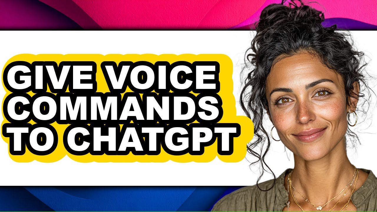 How to Give Voice Commands to Chatgpt - Full Guide - YouTube