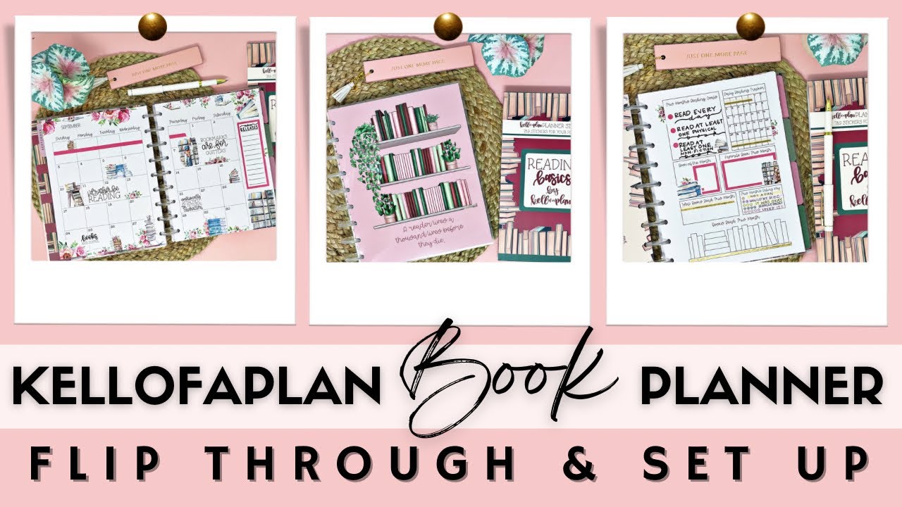 ПЛАНИРУЙТЕ СО МНОЙ | ПЛАНИРОВЩИК КНИГИ KELLOFAPLAN: ПРОЛИСТАЙТЕ И НАСТРОЙТЕ