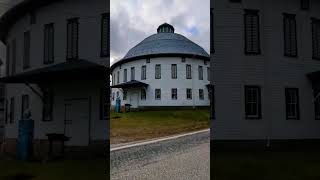 The historic round barn in Biglerville Pennsylvania