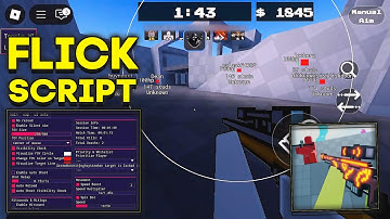 *NEW* Roblox FPS FLICK SCRIPT (SILENT AIM, AUTO SHOOT, AIMBOT, ESP, SPEED) PC/MOBILE