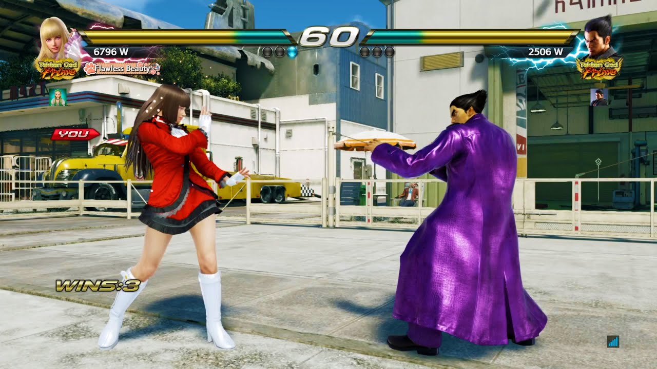 TEKKEN 7 LuckyEevee (Lili) vs perfect_god_fist (Kazuya)