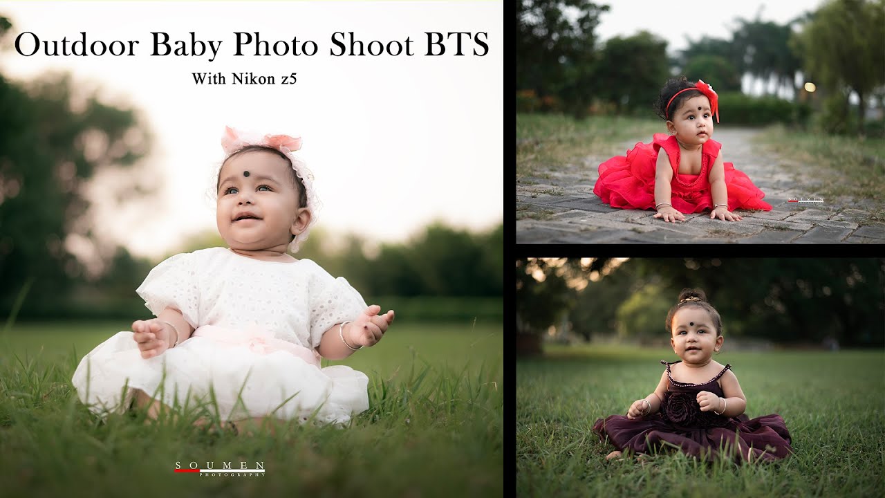 Outdoor Baby Photoshoot  BTS || With Nikon Z5