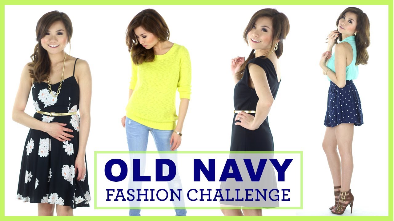 OLD NAVY FASHION CHALLENGE! | Miss Louie