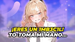 BULLY GIRL PRETENDS TO BE YOUR GIRLFRIEND 💢💜 ASMR Anime Roleplay