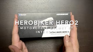 hero2 bluetooth intercom (motorcycle headsets)