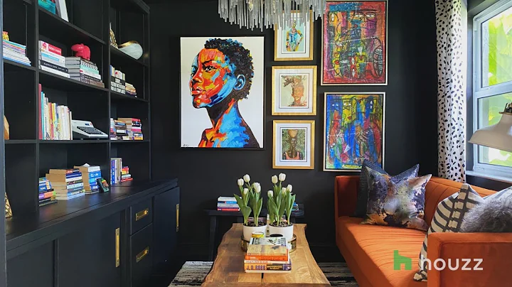 Designer Nicole White Shows us her Bold Mom Cave a...