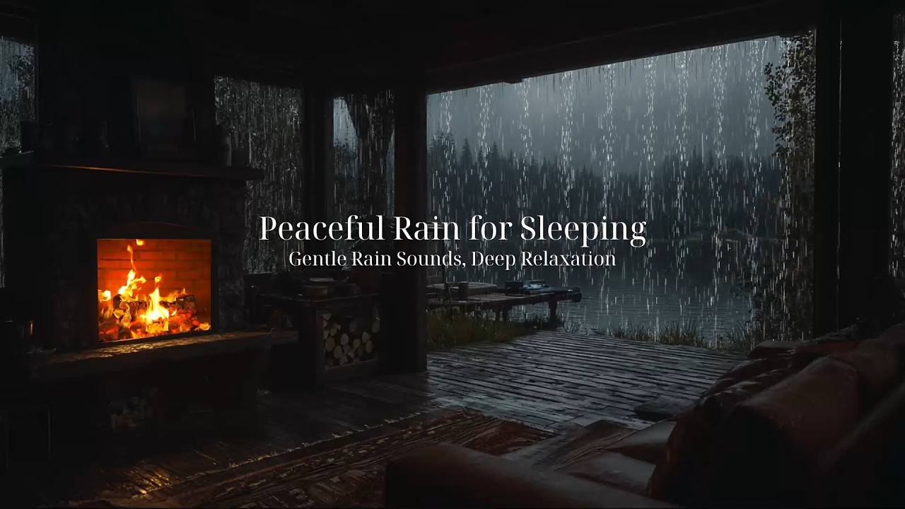 Peaceful Rain for Sleeping | Gentle Rain Sounds, Deep Relaxation