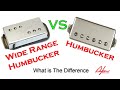 Wide Range Humbucker VS PAF Humbucker