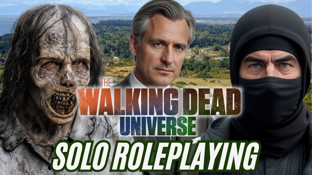 Solo Playing the Walking Dead Universe Roleplaying Game – Setting Up