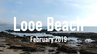Looe Beach - Beach Walk - February 2019