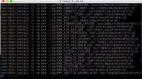 Auto Install Squid 3.5.7 Script