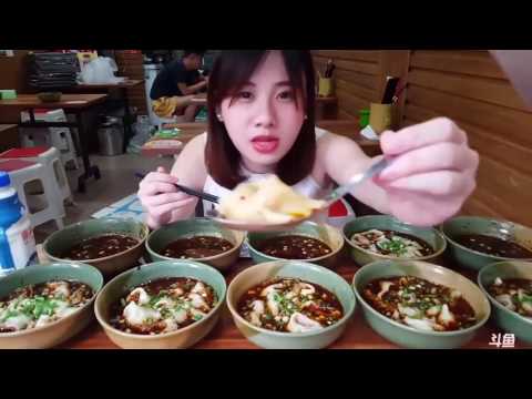 【大胃王密子君】10碗老麻抄手 重庆特色麻辣美食诱惑 舌尖麻的特爽！