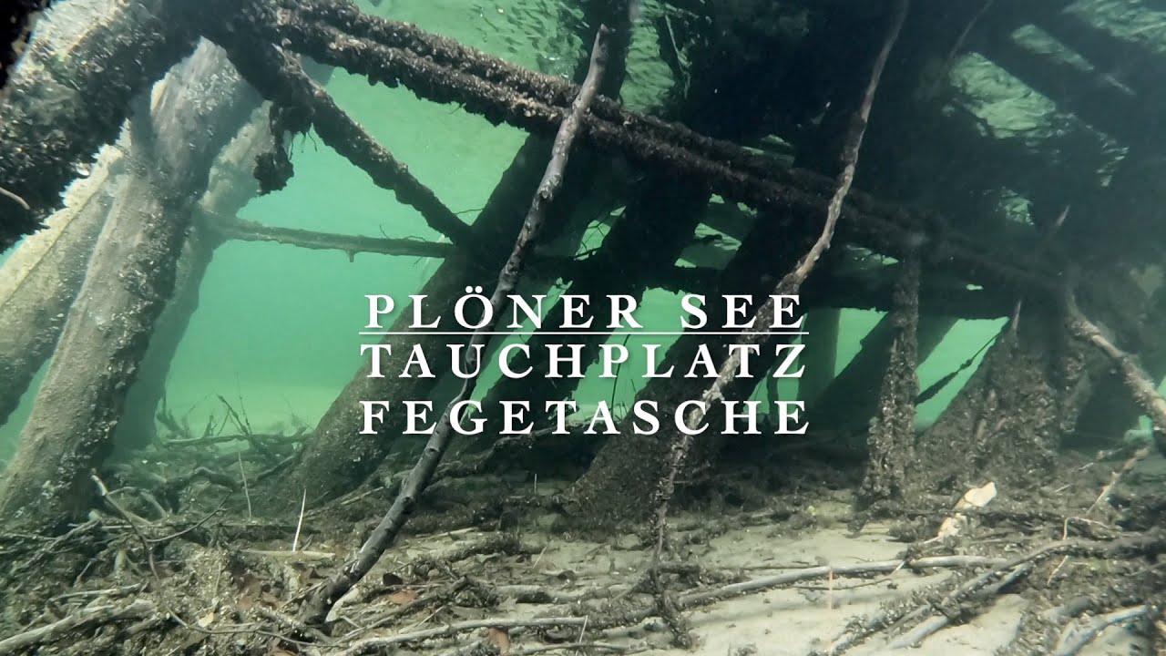 Plön Fegetasche, Tauchen in Schleswig Holstein