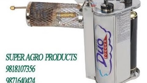 Stainless steel Silent Mini Fogging Machine Demo | Duo Fogger| Super Agro Products