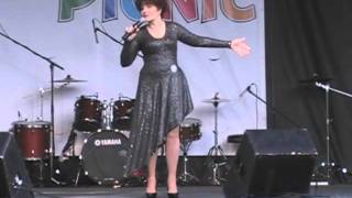 Ms. Pilita Corrales, Performs A Medley Of Philippine Jukebox Hits At The Scotiabank Chin Picnic