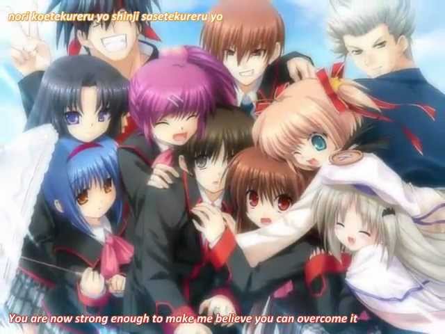 Little Busters! VN Opening w/ Lyric + English Translation - YouTube