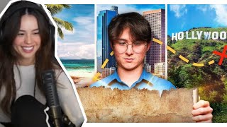 Valkyrae Reacts To OFFLINETV RACE THROUGH LA (FULL REACTION)