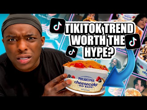 I Tried The Viral Tiktok " Biscoff No Bake Cheesecake " So You Don't Have Too . . .