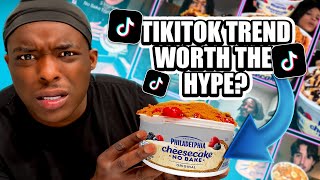I Tried The Viral Tiktok " Biscoff No Bake Cheesecake " So You Don't Have Too . . .