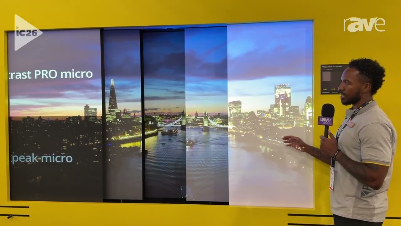 InfoComm 2026: AV Stumpfl Presents Projection Display Screen Options