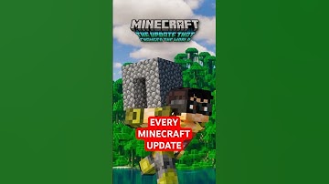 Wat gebeurt er als je een huis upgradet via ELKE Minecraft-update? #minecraft #shorts
