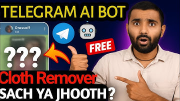 AI Cloth Remover Bot – Free में काम करता है या सब झूठ? @activemonu63 