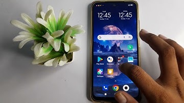 how to hide note set hide without moving status bar in redmi note 10 pro