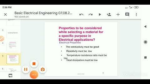 Conducting materials