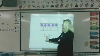 Subtraction using ten frames