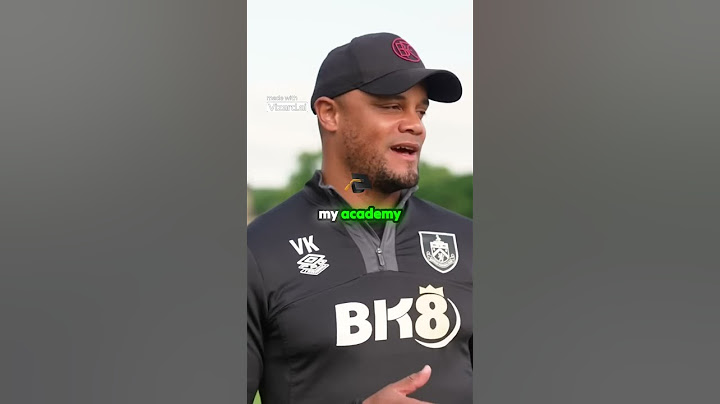 Vincent Kompany: The Hidden Philosophy At Anderlecht