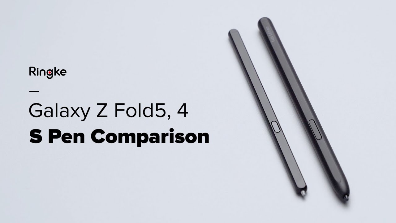 Galaxy Z Fold 5 & Galaxy Z Fold 4 - S Pen Comparison! 