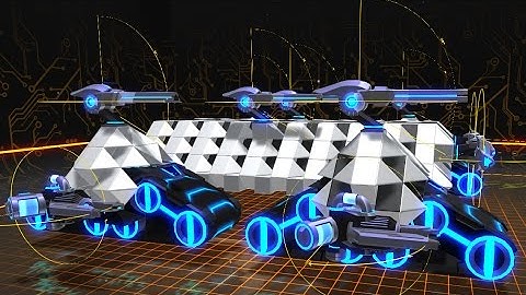 Robocraft - Making a Tri-Force Tank