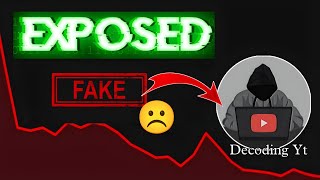 How @decodingytGrow Our YouTube Channel / Decoding Yt Big Scame Exposed