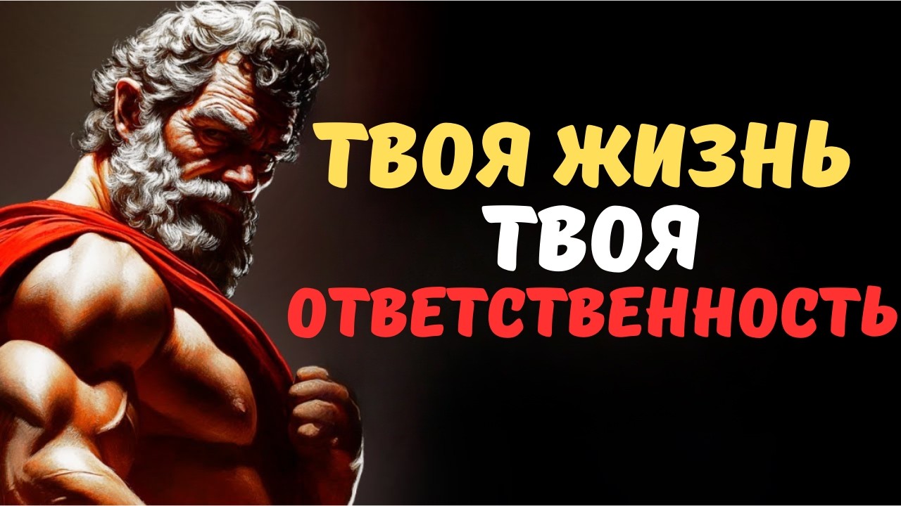 Твоя жизнь — твоя ответственность  Точка  СТОИЦИЗМ