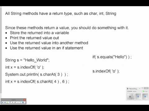 String methods