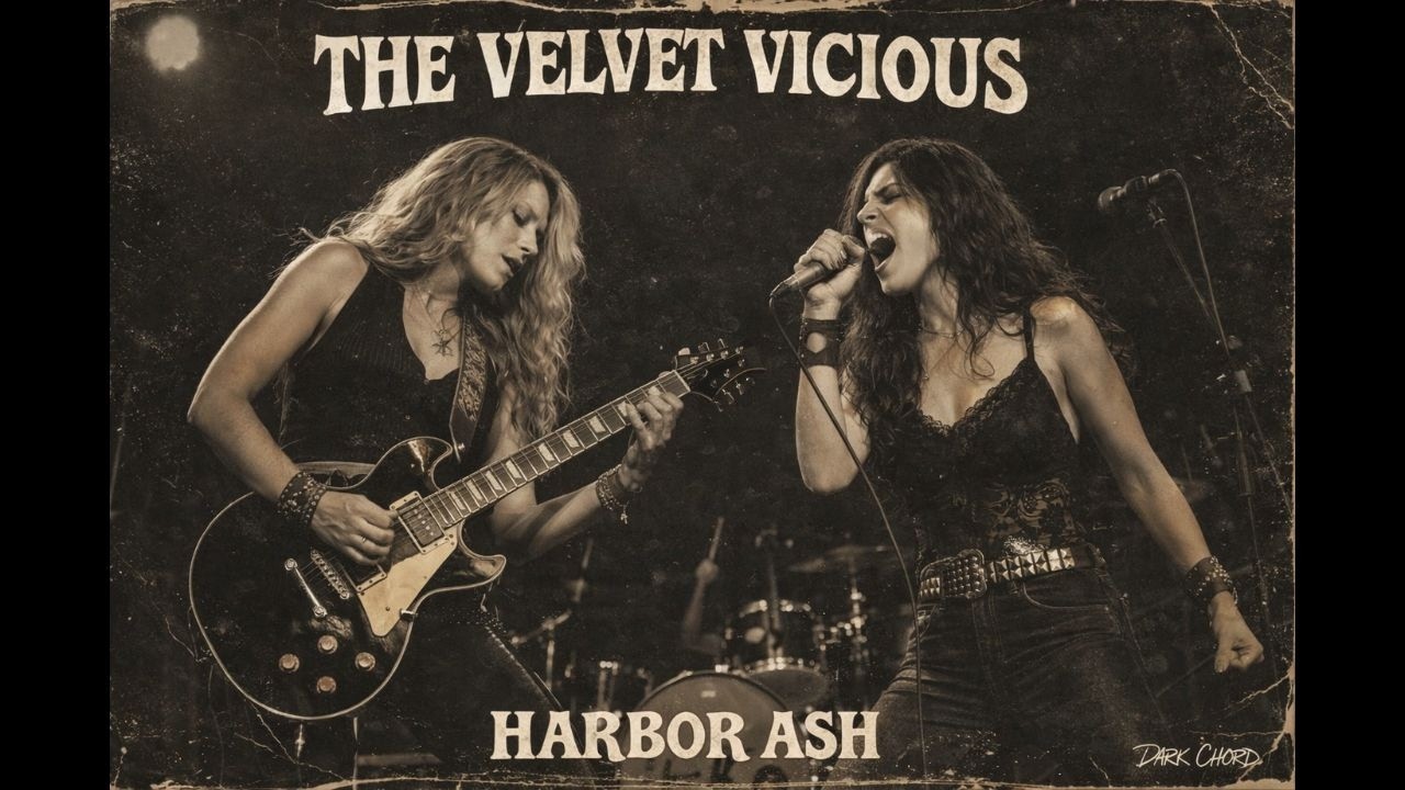 THE VELVET VICIOUS - HARBOR ASH [Hard Rock / Metal] (FULL ALBUM)