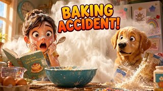 Oops! A Flour-Filled Baking Adventure 🐶✨