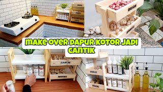 MAKE OVER DAPUR KOTOR JADI AESTHETIC LOW BUDGET⁉️MENATA DAN MERAPIKAN@Zulaikhapratiwy