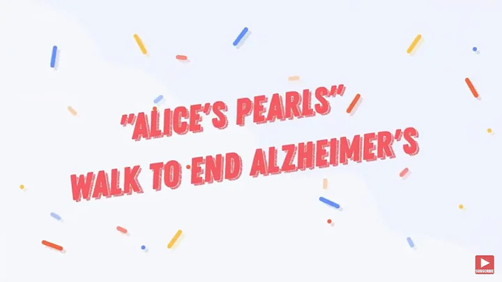 Alice's Pearls Walk To End Alzheimer's In Honor of...