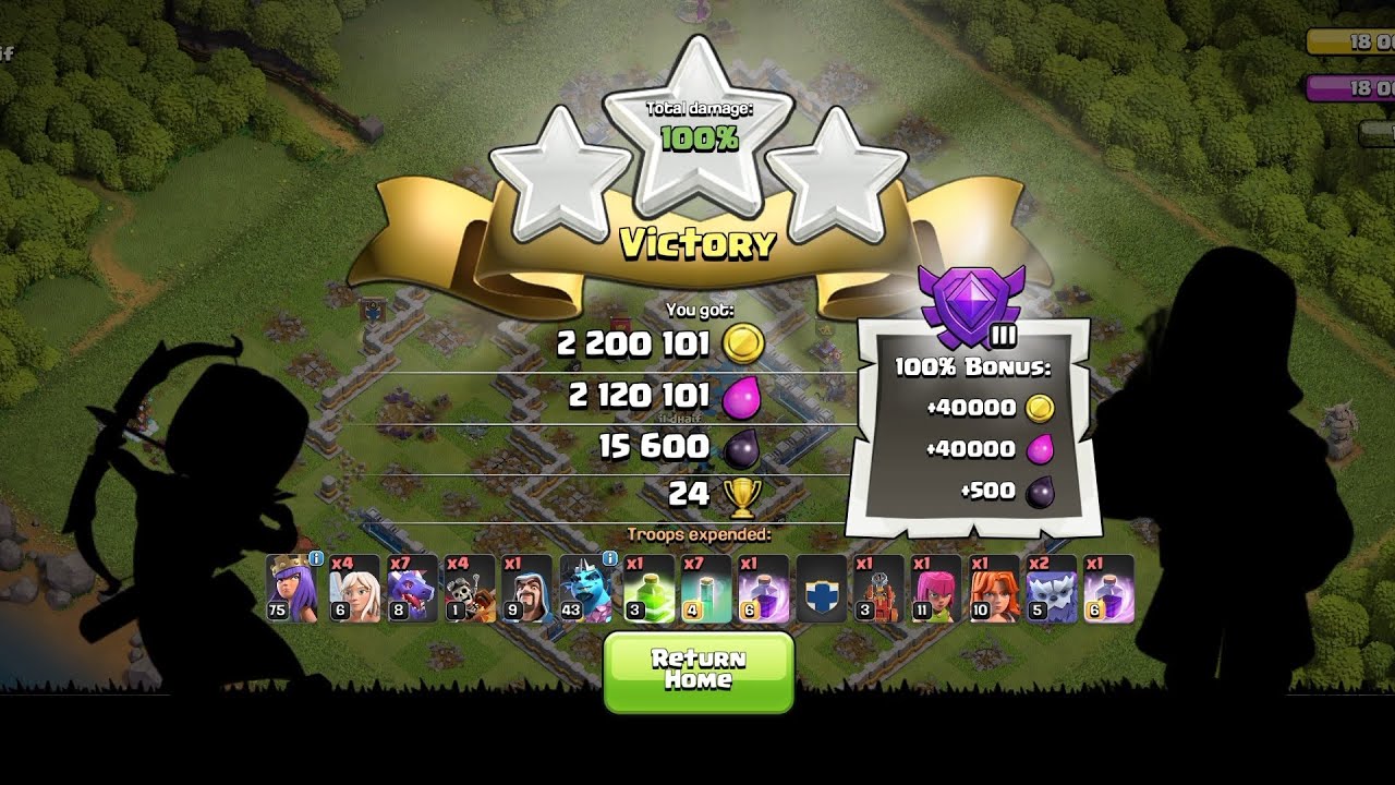 Queen Walk with Invis - TH13 ATTACK [ NO WARDEN, NO KING , NO RC ]