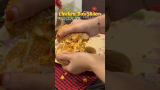 Chicken Bun Sliders #ramadanspecial #chicken #food #shorts