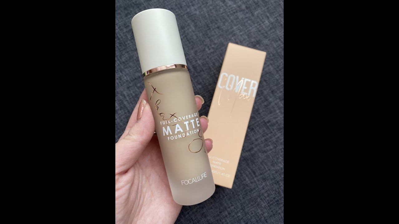 FOCALLURE COVERMAX FULL COVERAGE  Matte Foundation || Review+ Swatches