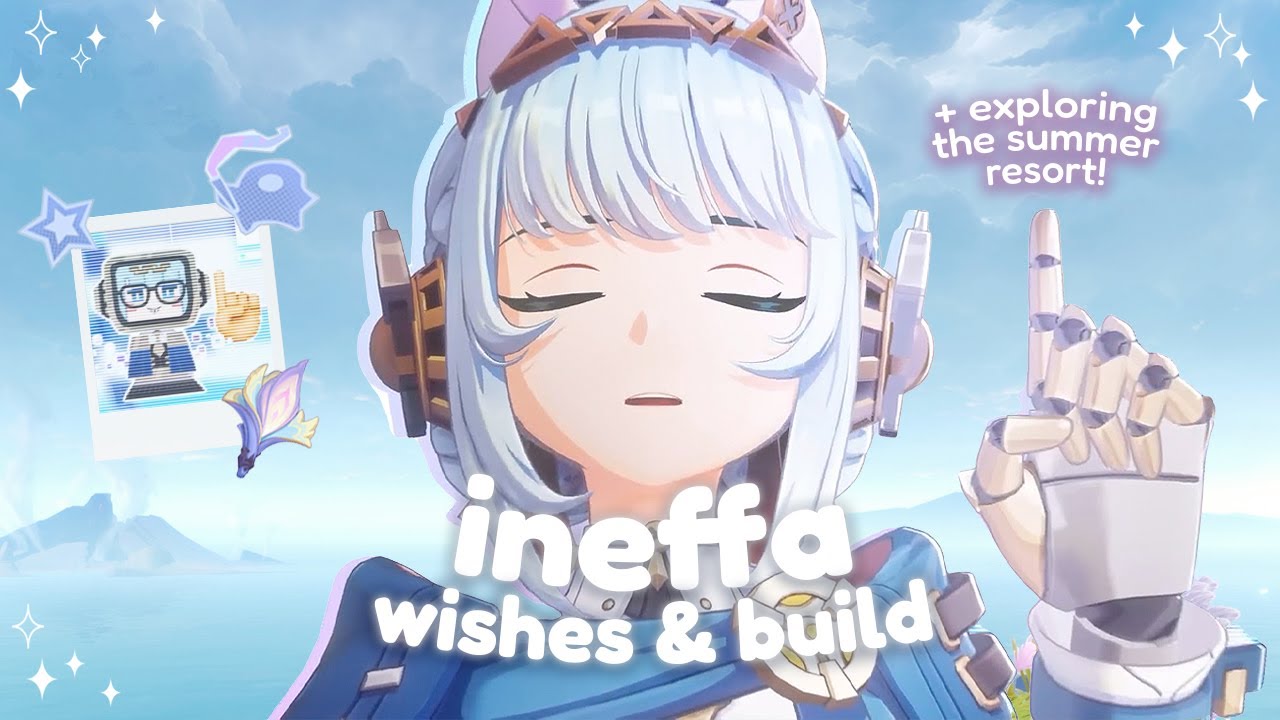 i pulled ineffa for mizuki (+ yelan skin & exploring easybreeze!) ⊹₊ ✿ cozy genshin impact gameplay