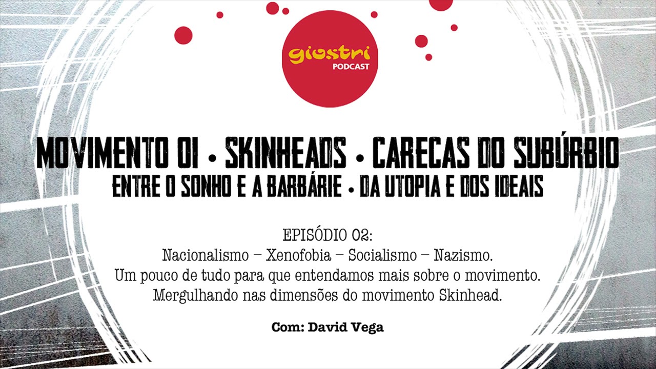 Mergulhe nas dimensões do movimento Skinhead | Entrevista com David Vega - Giostri Podcast #16