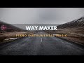 WAY MAKER Medley - 1 Hour Piano Instrumental for Worship | Prayer | Meditation | Study | Quiet Time