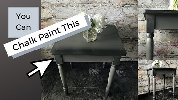 Beginners how to chalk paint blending tutorial with Annie Sloan Paint